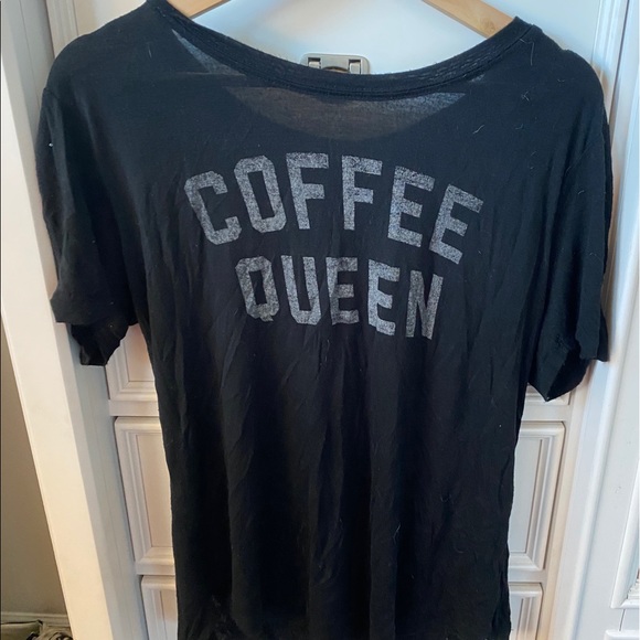 Zoe + Liv Tops - Zoe + Liv Slouchy Black Tshirt Womens